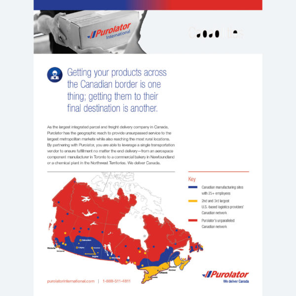 gettign your products across the canadian border