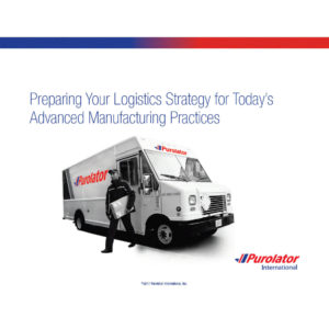 Preparing your logistics strategy for advanced manufacturing