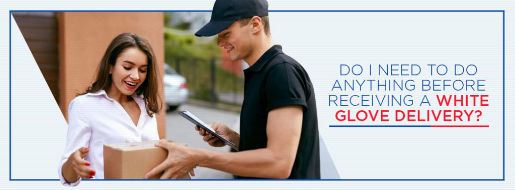 What is White Glove Delivery Service Purolator International