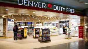 Duty Free shop in Denver Airport