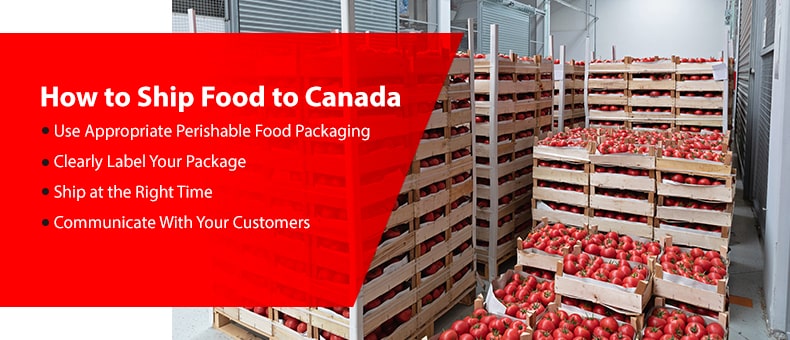 How to Ship Food to Canada