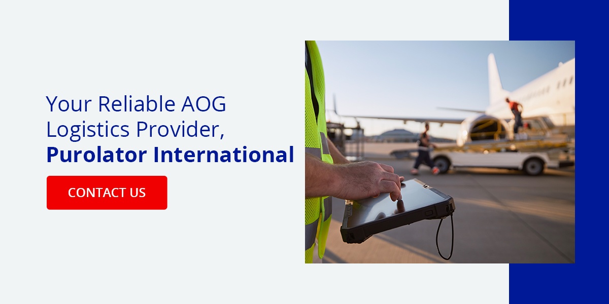 Your Reliable AOG Logistics Provider, Purolator International 